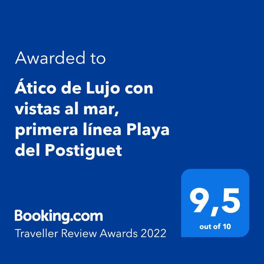 Atico De Lujo Con Vistas Al Mar, Primera Linea Playa Del Postiguet *