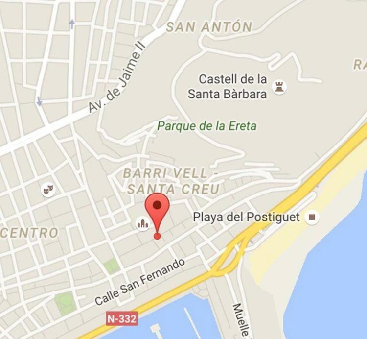 Beautiful Loft With Big Terrace In Old Town Alicante