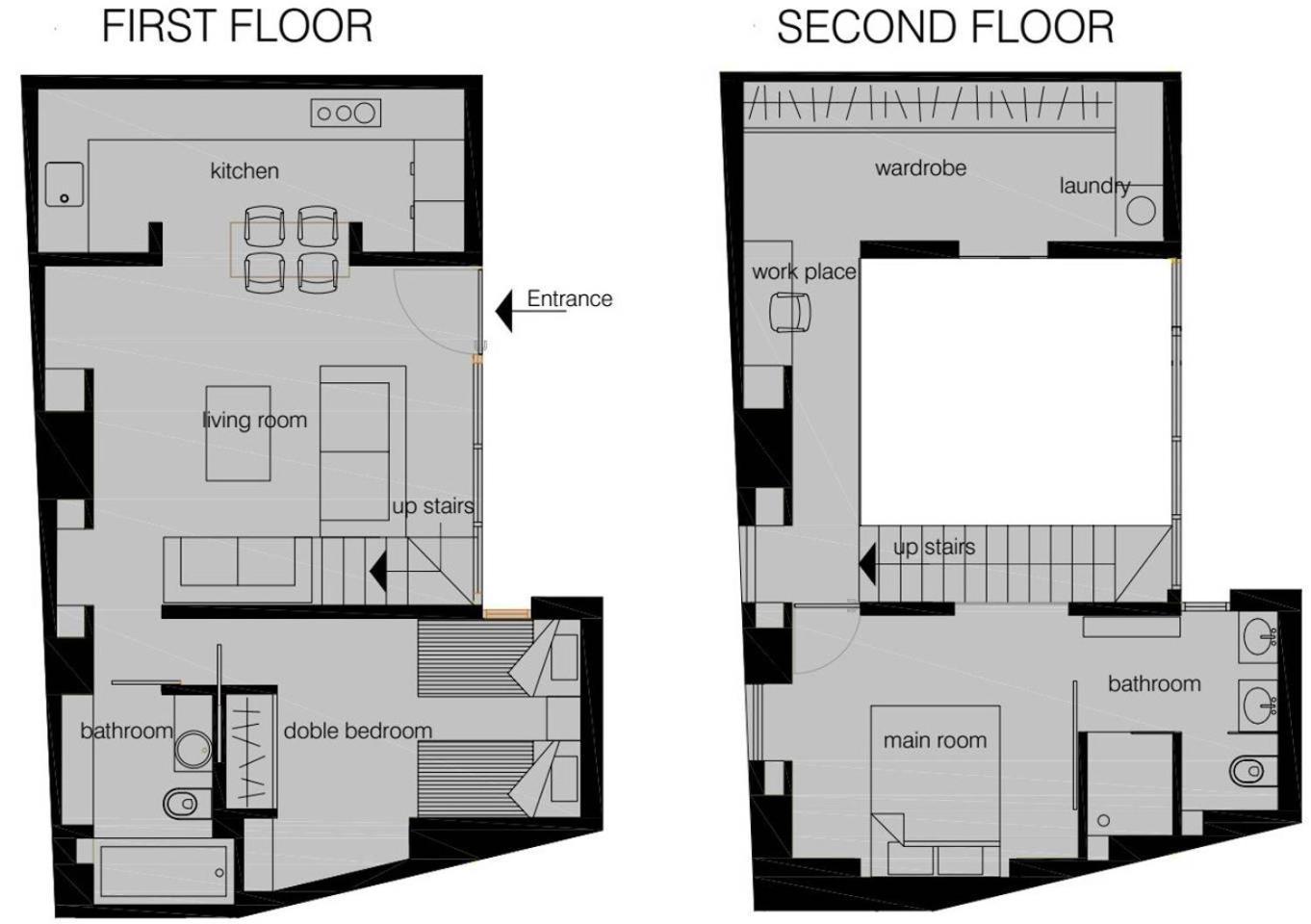 Apartamento Design And Luminous Duplex In The Old Town