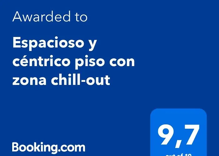 Espacioso y céntrico piso con zona chill-out