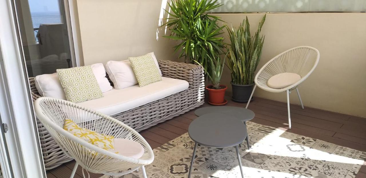 Apartamento ático Loft En Frente Al Mar Terraza Vista Espectacular