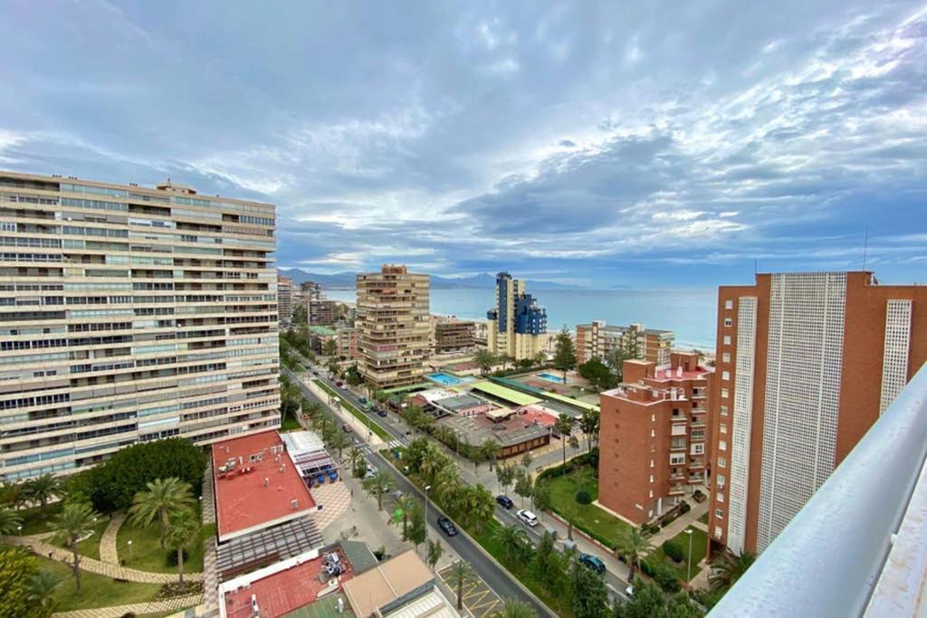 T Hercules Apto 6 Pax Vistas Al Mar, Aire Ac Wifi Inmo Leo Playa De San Juan * Alicante