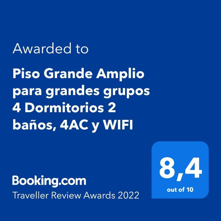 Apartamento Piso Grande Amplio Grandes Grupos 4 2 Baños, 4ac Y Wifi Alicante