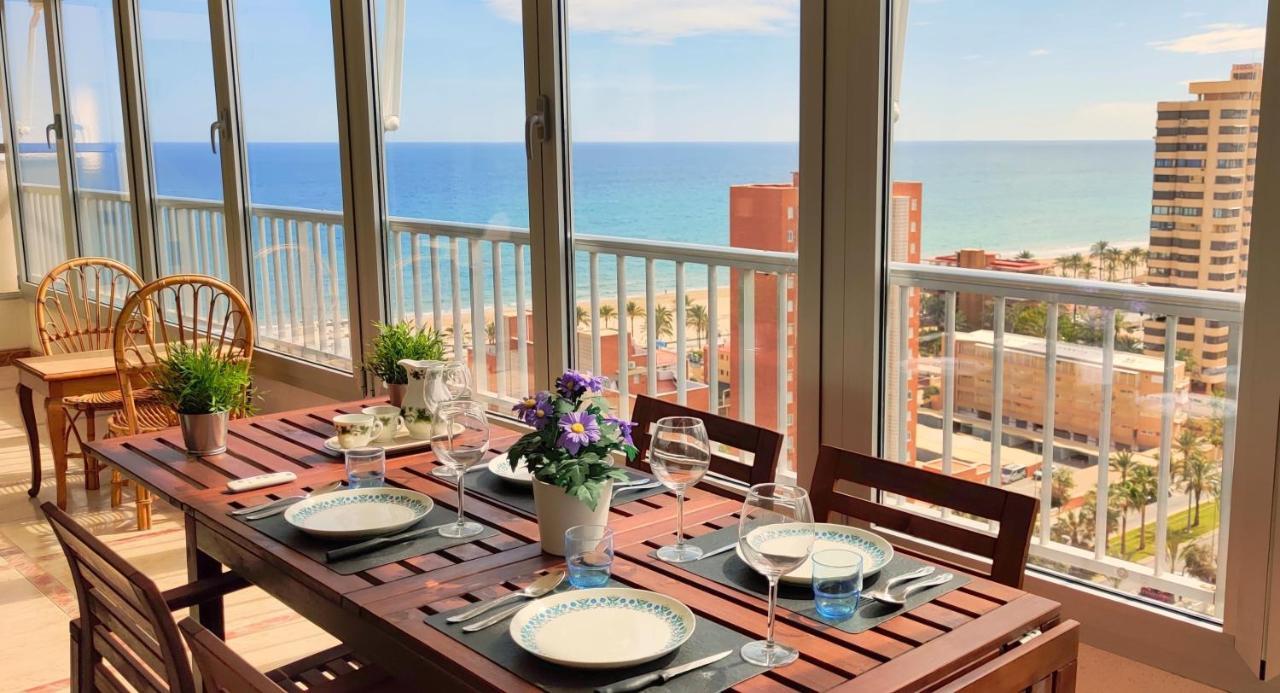 <1 Min Beach, Sea Views, Ac, Wifi, Pool, 3xtennis Alicante