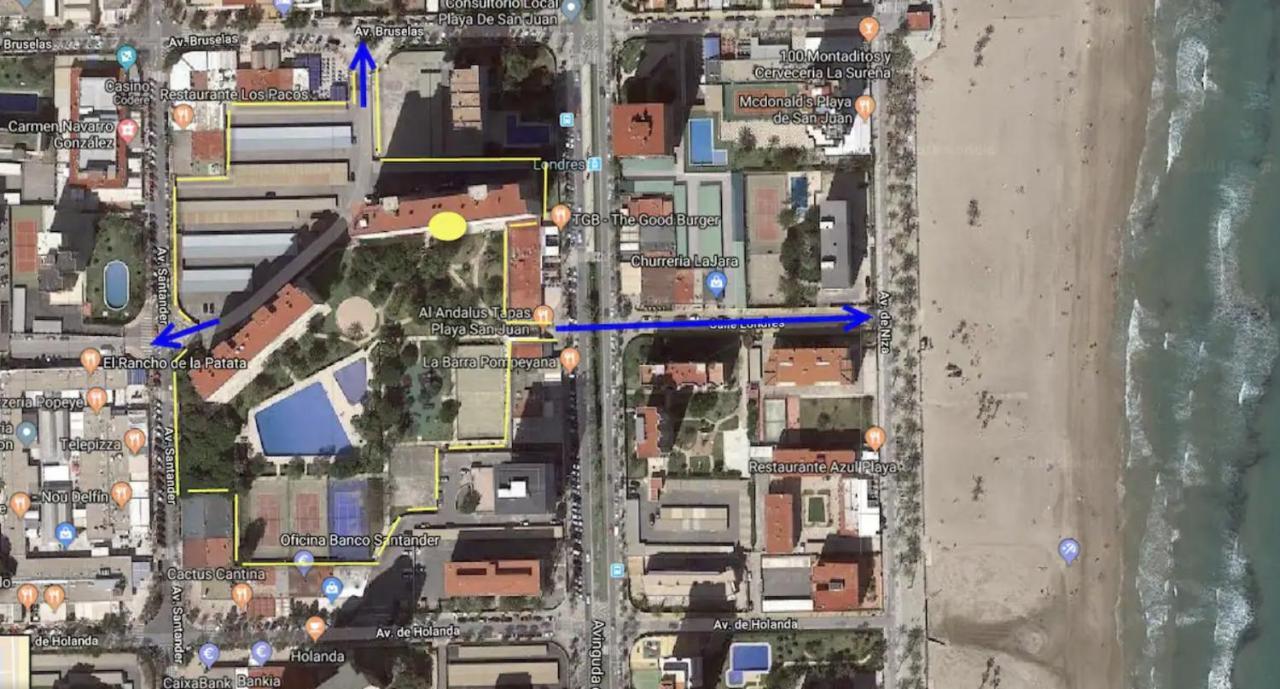 Apartment <1 Min Beach, Sea Views, Ac, Wifi, Pool, 3xtennis