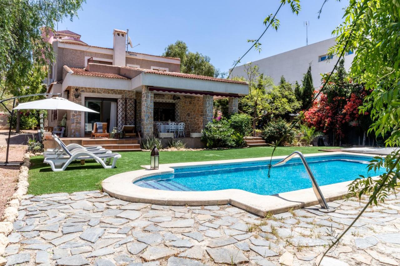 Gran Chalet Centrico Con Piscina Y Bbq Privada A 5 Minutos Playa Alicante