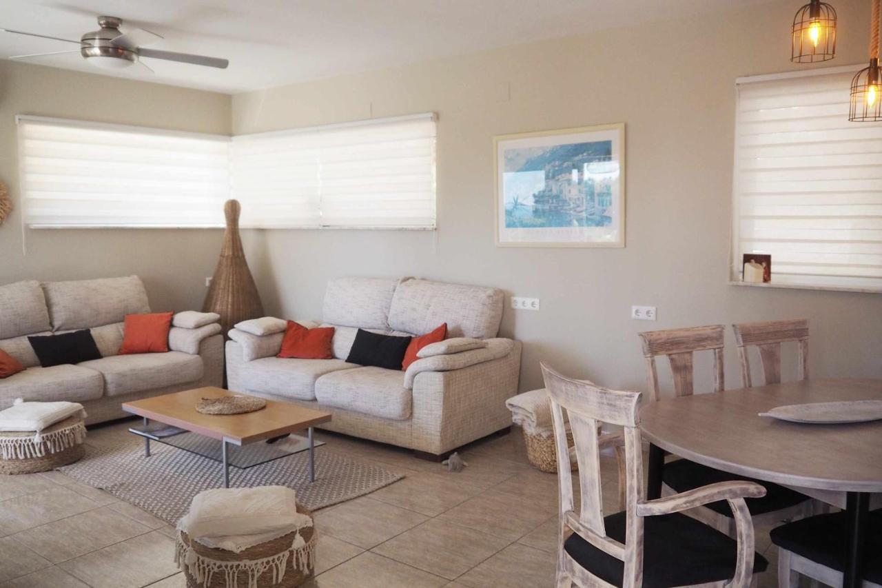 Disfruta De Moderna De Diseño Con Vistas Al Marpiscina Privadabq Villa Alicante