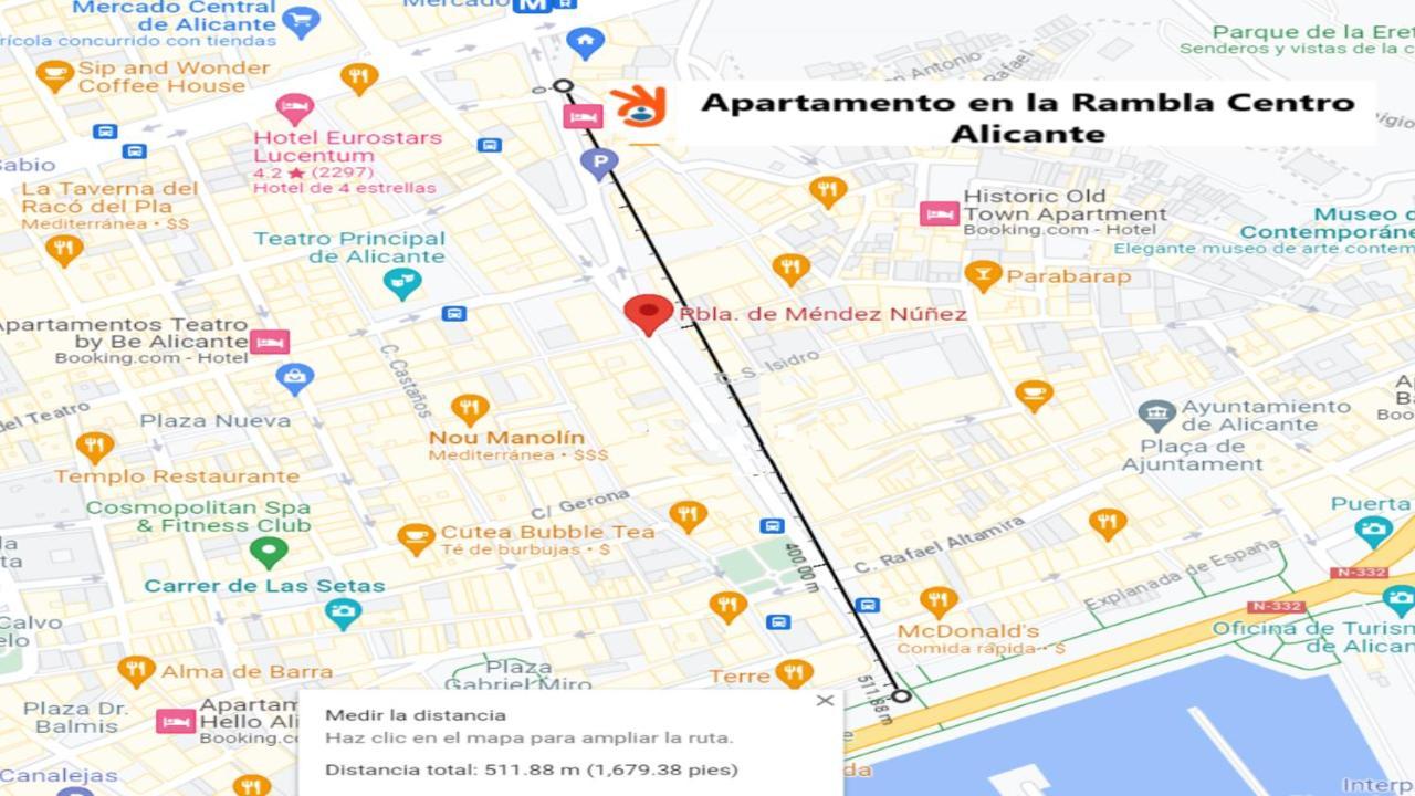 Apartamento En La Rambla Centro Alicante