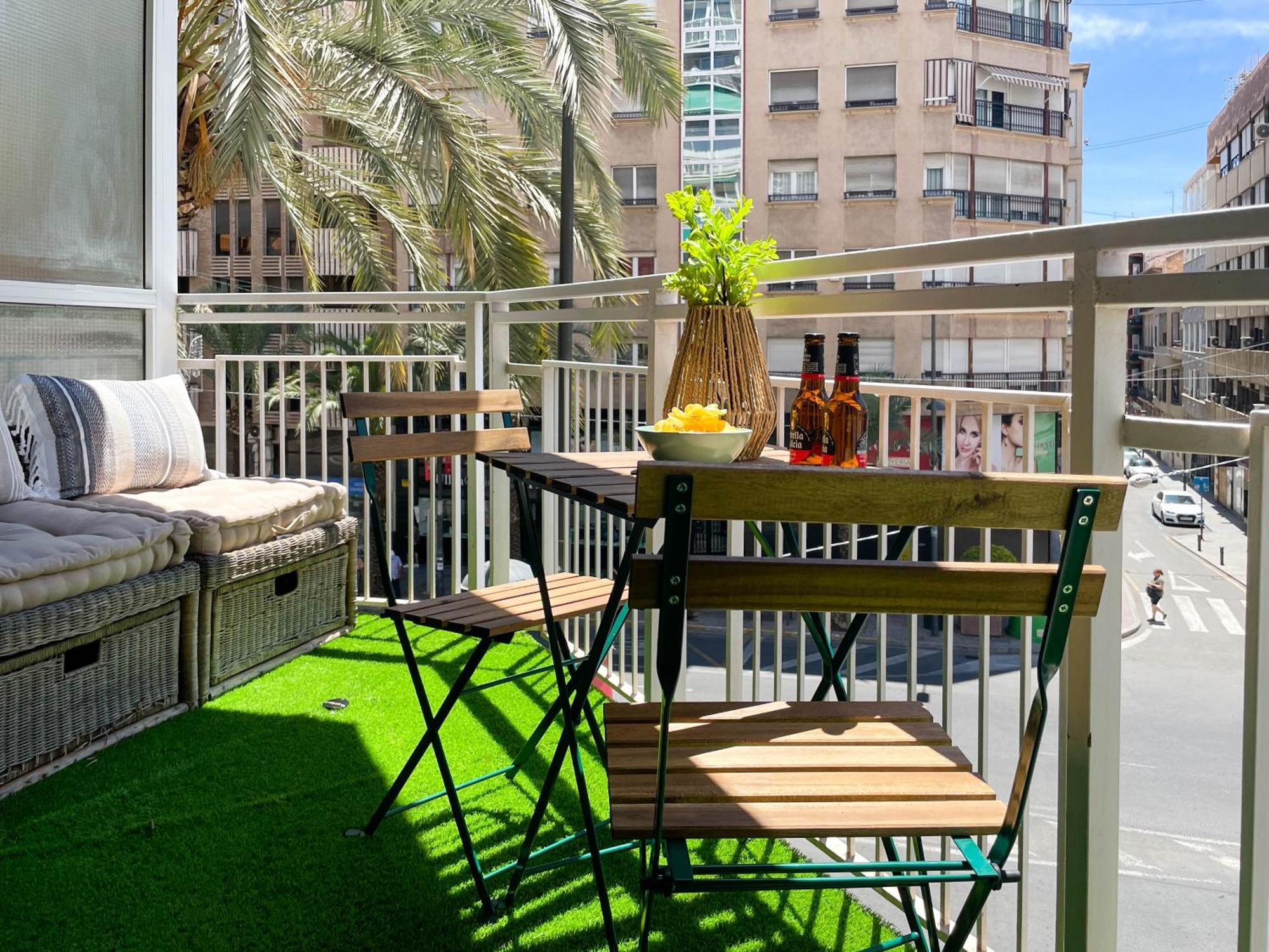 Apartamento Mediterranean Vibes. Oasis De Relax En Alicante.