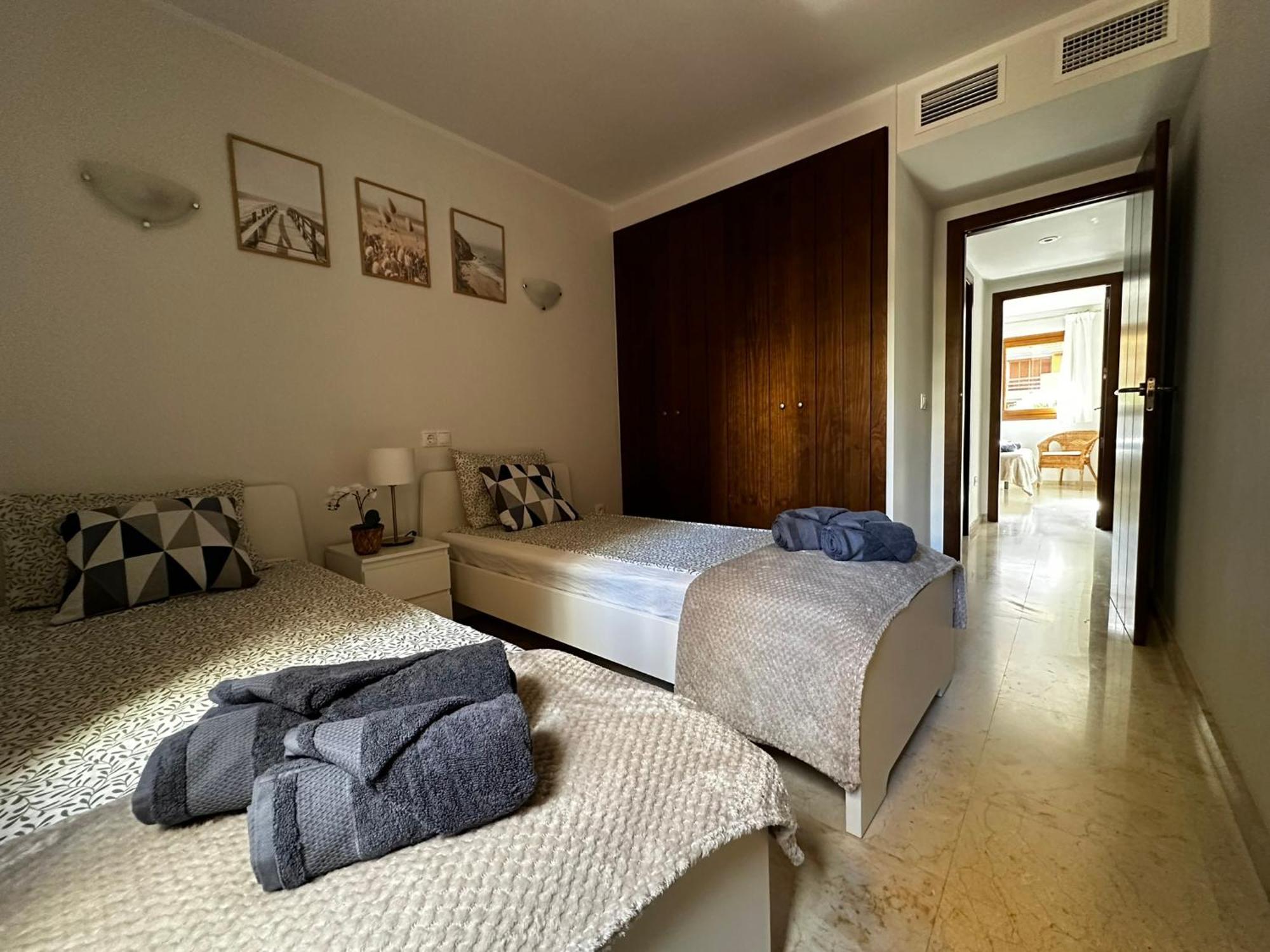 Ground Floor Punta Prima Looking At The Pool *