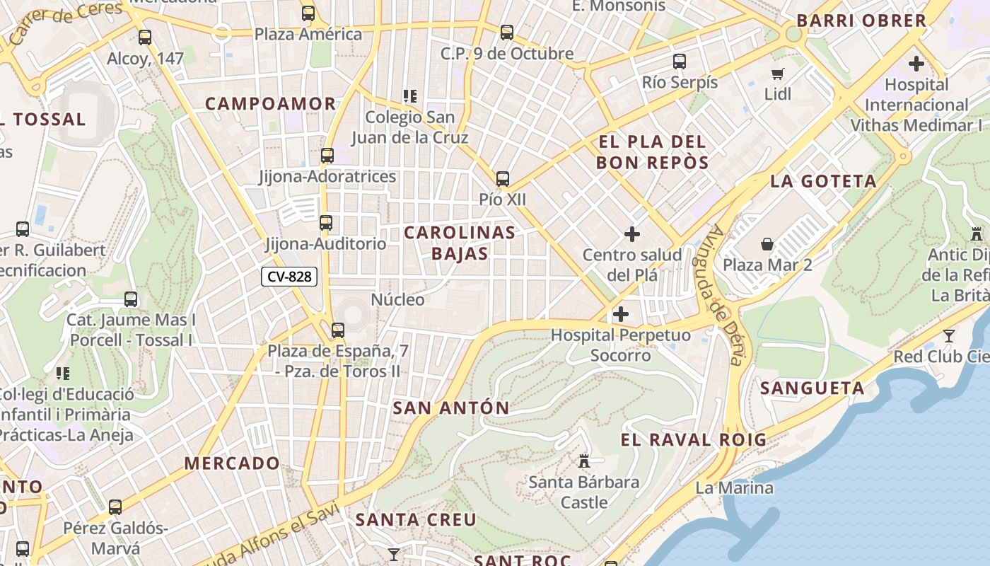 map